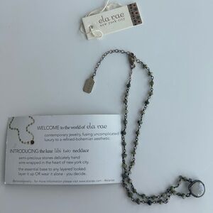 Ela Rae choker with moonstone